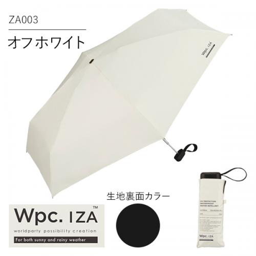 Wpc. IZA ダブリュピーシ ーイーザ  晴雨兼用傘  折りたたみ傘 ZA003 コンパクト レイングッズ 男性 ユニセックス 持ち運び 雨傘 日傘 ワールドパーティー