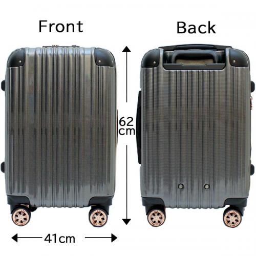 シフレ siffler グリーンワークス GRE2253-55 (52～60L) 手荷物預け入れ無料規定内 ファスナータイプ 3～5泊用 スーツケース