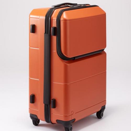 プロテカ スーツケース ポケットライナー2 (94L) フロントポケット搭載 ストッパー付き ファスナータイプ 7～10泊用 手荷物預け入れサイズ 01344