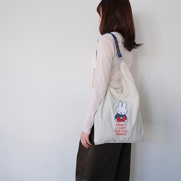 ディックブルーナ ストラップ付きショッパーバッグ