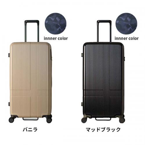 innovator イノベーター スーツケース 約92L ファスナー Lサイズ 大型 7泊以上 縦長 スリム 軽量 手荷物預け入れ無料規定内 キャスターストッパー ボトムハンドル スウェーデン 北欧 エクストリームジャーニー INV80