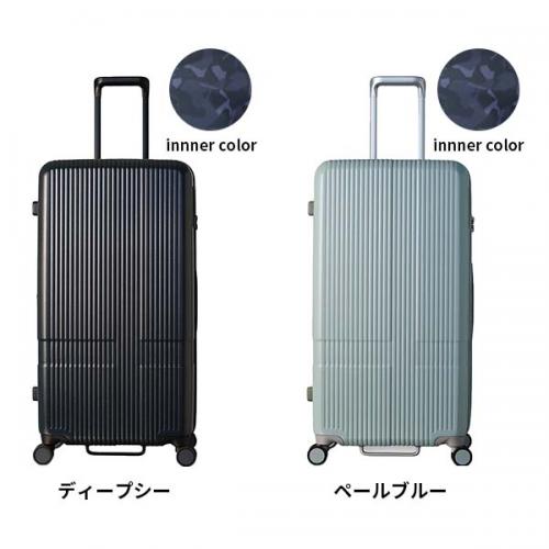 innovator イノベーター スーツケース 約92L ファスナー Lサイズ 大型 7泊以上 縦長 スリム 軽量 手荷物預け入れ無料規定内 キャスターストッパー ボトムハンドル スウェーデン 北欧 エクストリームジャーニー INV80