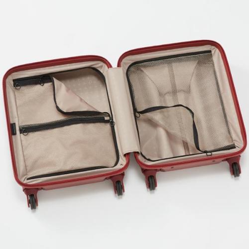 プロテカ スーツケース スタリアCXR (22L) キャスターストッパー付き ファスナータイプ 1～2泊用 外寸計99cm 機内持ち込みサイズ 02350