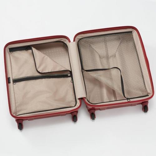 プロテカ スーツケース スタリアCXR (52L) キャスターストッパー付き ファスナータイプ 3～5泊用 外寸計129cm 手荷物預け入れサイズ 02352