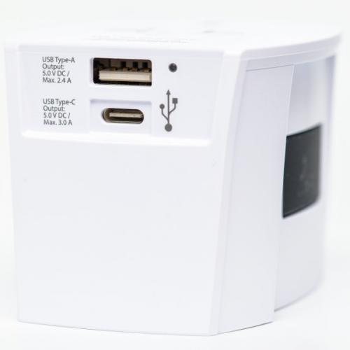 SKROSS ワールド・トラベル・アダプター マルチ変換プラグ MUV USB AC