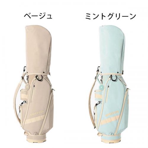 BRIEFING GOLF CR-14 ブリーフィング ゴルフ シーアール14 キャディバッグ ゴルフバッグ ニュートラルカラー パステル 軽量 レディース BRG261D01