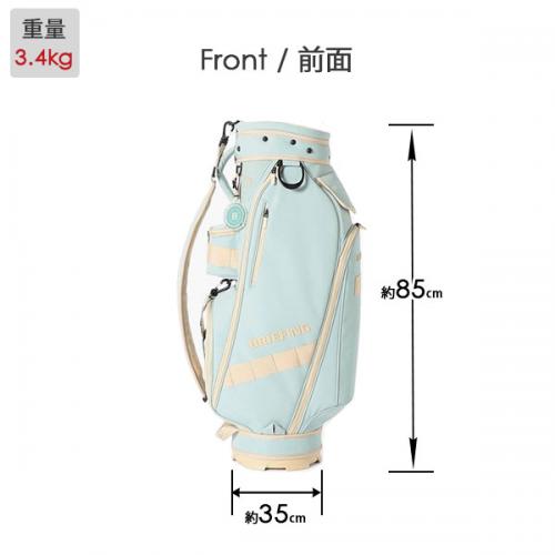 BRIEFING GOLF CR-14 ブリーフィング ゴルフ シーアール14 キャディバッグ ゴルフバッグ ニュートラルカラー パステル 軽量 レディース BRG261D01