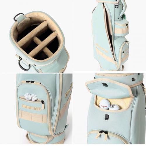 BRIEFING GOLF CR-14 ブリーフィング ゴルフ シーアール14 キャディバッグ ゴルフバッグ ニュートラルカラー パステル 軽量 レディース BRG261D01
