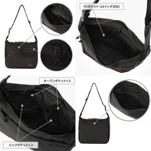 BRIEFING MULTI SHOULDER M MW ブリーフィング マルチショルダーMサイズ ショルダーバッグ PC収納 14インチ A4サイズ ビジネス カジュアル 通勤 通学 BRA261L04
