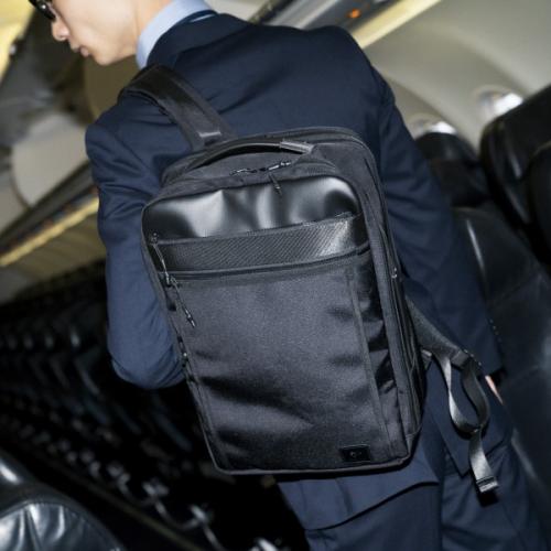 STAR FLYER × SONNE スターフライヤー × ゾンネ コラボレーションモデル バックパック リュック デイパック ビジネス バッグ 拡張 エキスパンダブルPC収納 仕事 通勤 出張 セットアップ B4 15インチ SOSF003