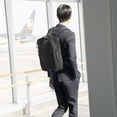 STAR FLYER × SONNE スターフライヤー × ゾンネ コラボレーションモデル バックパック リュック デイパック ビジネス バッグ 拡張 エキスパンダブルPC収納 仕事 通勤 出張 セットアップ B4 15インチ SOSF003