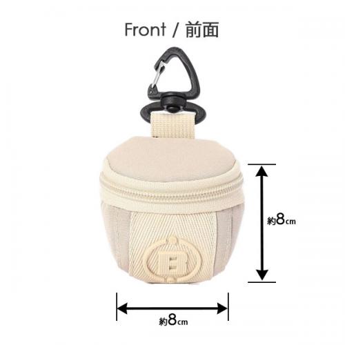 BRIEFING GOLF SINGLE BALL POUCH NC ブリーフィング ゴルフ シングル ボール ポーチ 小物入れ ボールホルダー コンパクト ギフト メンズ レディース BRG261G10