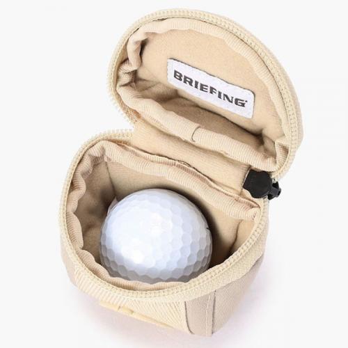 BRIEFING GOLF SINGLE BALL POUCH NC ブリーフィング ゴルフ シングル ボール ポーチ 小物入れ ボールホルダー コンパクト ギフト メンズ レディース BRG261G10