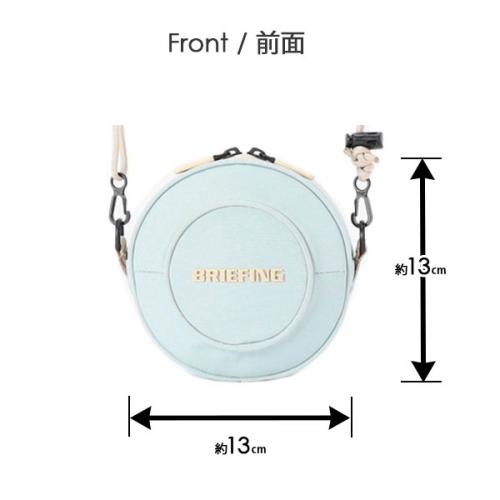 BRIEFING GOLF CIRCLE SHOULDER NC ブリーフィング ゴルフ サークル ショルダー 小物入れ アクセント コンパクト ショルダーバッグ ギフト メンズ レディース BRG261L08