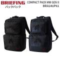 BRIEFING COMPACT PACK MW GEN II ブリーフィング コンパクトパック モジュールウェア バックパック リュックサック B4サイズ 15インチPC対応  BRA241P61