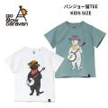 go slow caravan ゴースローキャラバン バンジョー猫TEE キッズ Tシャツ 綿100% 100 120 140 コットン ねこ ネコ プレゼント ギフト 361923