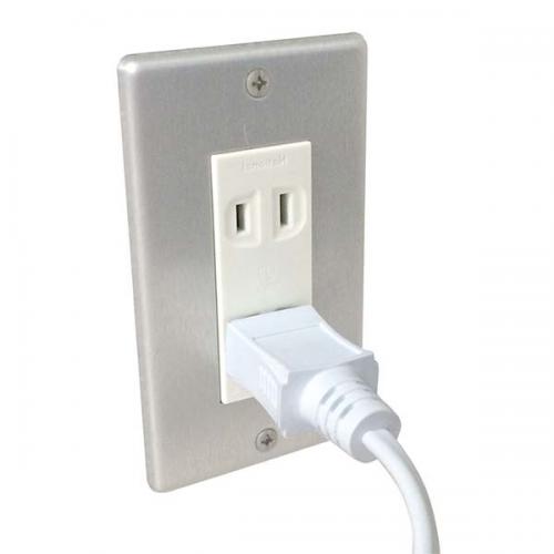 カシムラ 国内・海外兼用2口電源タップ Aタイプ 2USB 2.1A 1m TI-174