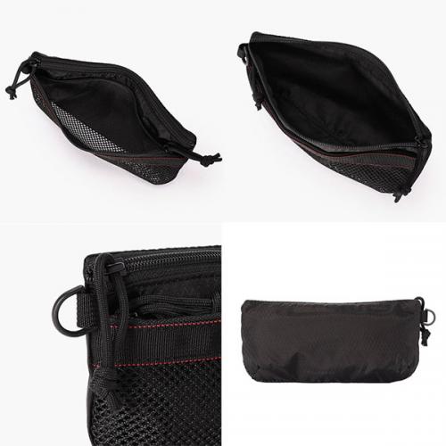 BRIEFING MESH FLAT POUCH S LONG ブリーフィング メッシュ フラット ポーチ エス ロング マルチケース 小物入れ シンプル ギフト メンズ レディース BRA261G18