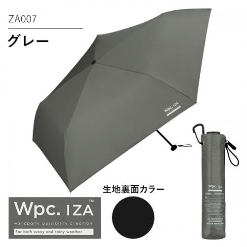 Wpc. IZA ダブリュピーシ ーイーザ  晴雨兼用傘  折りたたみ傘 ZA007 Type:Light&Slim 軽量 男性 ユニセックス 持ち運び 雨傘 日傘 ワールドパーティー
