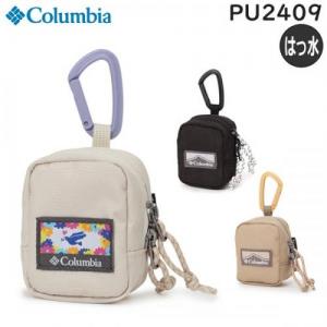 Columbia コロンビア プライスストリーム イヤフォンケース 男女兼用 撥水 カラビナ付き 小物入れ アクセサリーケース PU2409