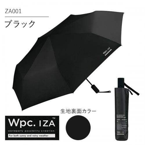Wpc. IZA ダブリュピーシ ーイーザ  晴雨兼用傘  折りたたみ傘 ZA001 自動開閉 レイングッズ 男性 ユニセックス 持ち運び 雨傘 日傘 ワールドパーティー