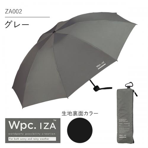 Wpc. IZA ダブリュピーシ ーイーザ  晴雨兼用傘  折りたたみ傘 ZA002 軽量・丈夫 レイングッズ 男性 ユニセックス 持ち運び 雨傘 日傘 ワールドパーティー