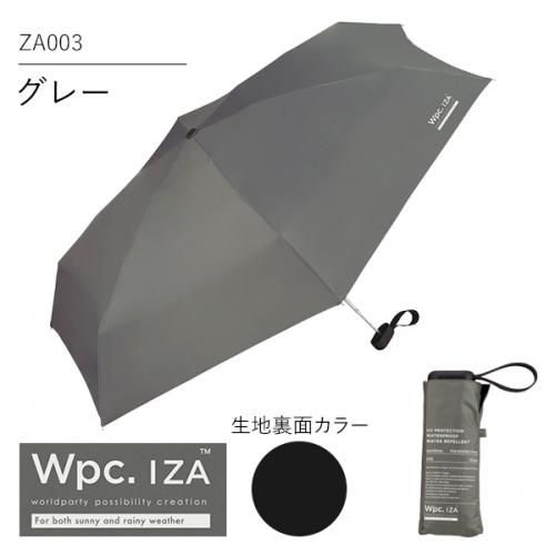 Wpc. IZA ダブリュピーシ ーイーザ  晴雨兼用傘  折りたたみ傘 ZA003 コンパクト レイングッズ 男性 ユニセックス 持ち運び 雨傘 日傘 ワールドパーティー