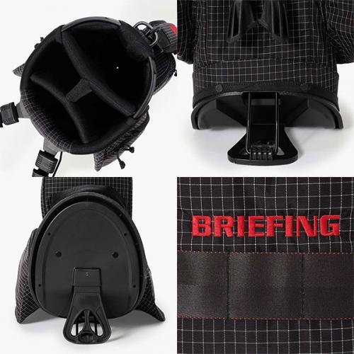 BRIEFING GOLF CR-7.5 ブリーフィング ゴルフ シーアール-7.5 キャディバッグ ゴルフバッグ 軽量 メンズ レディース BRG261D25