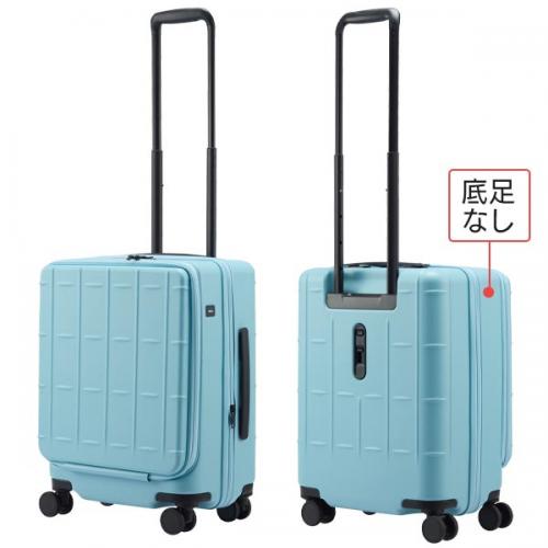 ace. トレリスZ (41L/49L) 拡張機能 フロントオープン型 ファスナータイプ スーツケース ストッパー付き 2～3泊用 機内持ち込みサイズ 09071