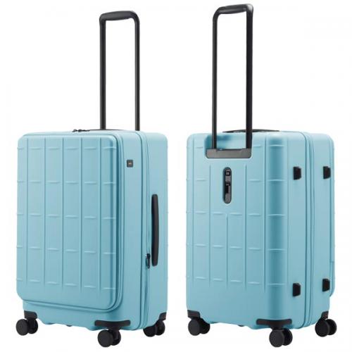 ace. トレリスZ (65L/75L) 拡張機能 フロントオープン型 ファスナータイプ スーツケース ストッパー付き 5～7泊用 手荷物預け入れサイズ 09072