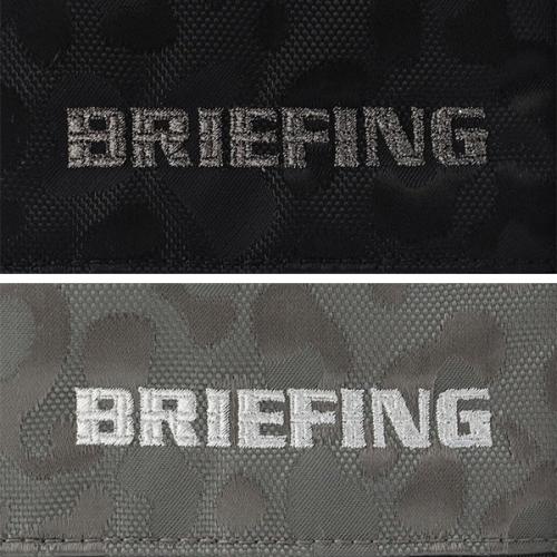 BRIEFING GOLF 2WAY CART TOTE LEOPARD JQ ブリーフィング ゴルフ 2WAYカートトート レオパード ジャカード カートバッグ メンズ レディース BRG251T29