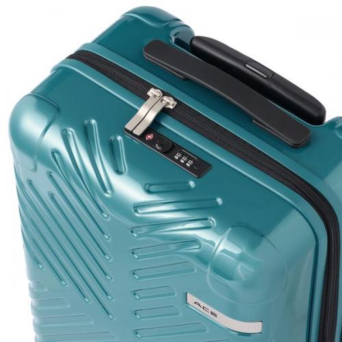 ACE ラディアル (32L) ファスナータイプ スーツケース 2～3泊用 3辺合計115cm 機内持ち込みサイズ 06971