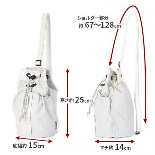 BRIEFING UGL MINI BONSACK ブリーフィング アーバンジムライト ミニボンサック ワンショルダーバッグ 筒形 巾着バッグ サブバッグ BRA261L54