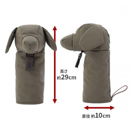 BRIEFING GOLF DOGGY FAIRWAY WOOD COVER TL ブリーフィング ゴルフ ドギーフェアウェイウッドカバーTL BRG251G65 ヘッドカバー ウッド用 FW 犬 ドッグ