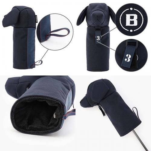 BRIEFING GOLF DOGGY FAIRWAY WOOD COVER 1000D ブリーフィング ゴルフ ドギーフェアウェイウッドカバー1000D BRG251G66 ヘッドカバー ウッド用 FW 犬 ドッグ