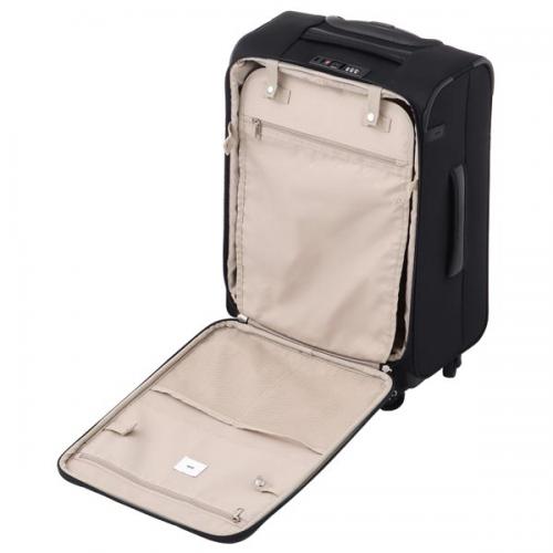 ace. マルティーグ (31L) ソフトキャリー 抗菌内装 キャスターストッパー機能 2～3泊用 機内持ち込みサイズ 32152