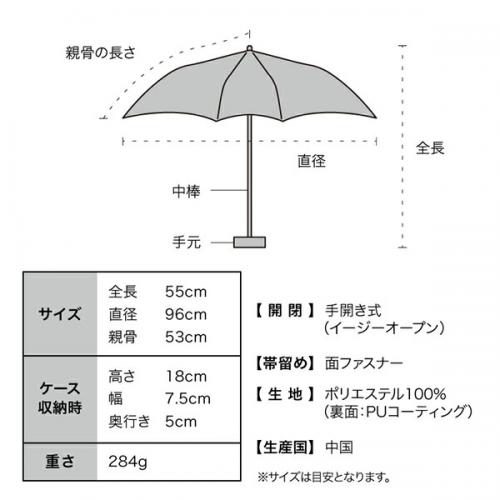 Wpc. IZA COOL&COMPACT ダブリュピーシー イーザ クール コンパクト 日傘 折りたたみ 晴雨兼用 遮光 UVカット 遮熱 ギフト ワールドパーティー ZA030