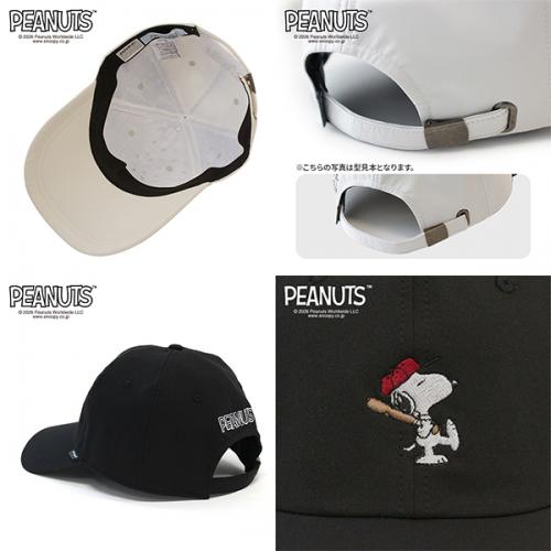 コカゲル PEANUTS CAP SOLID 刺しゅう入りキャップソリッド ピーナッツ スヌーピー 犬 帽子 洗濯機OK 遮光 遮熱 体感マイナス10℃ UV アウトドア 夏 熱中症対策 CC2T820Z