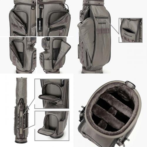 BRIEFING GOLF CR-6 #03 TP ブリーフィング ゴルフ シーアール6 #03 キャディバッグ ゴルフバッグ 軽量 46インチ対応 メンズ レディース BRG261D43