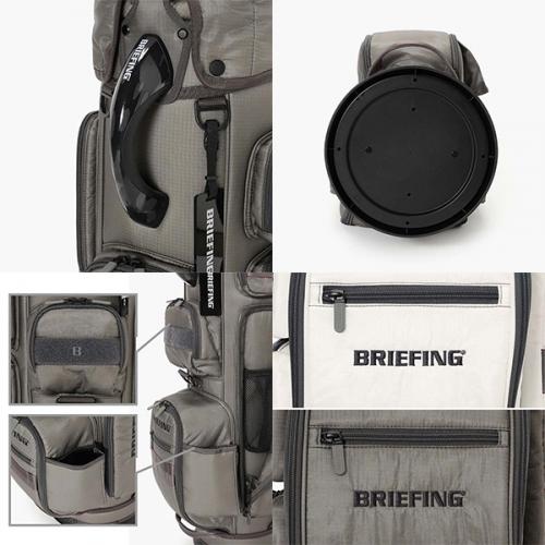 BRIEFING GOLF CR-6 #03 TP ブリーフィング ゴルフ シーアール6 #03 キャディバッグ ゴルフバッグ 軽量 46インチ対応 メンズ レディース BRG261D43