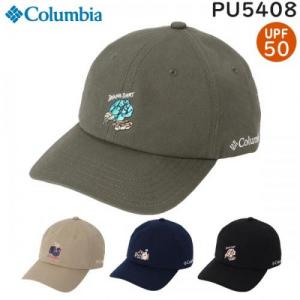 Columbia コロンビア モランベンドキャップ 男女兼用 帽子 UPF50 コットン素材 ワンポイント刺繍 PU5408