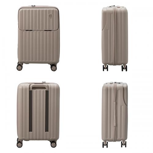 siffler シフレ ハピタスプラス HAPITAS PLUS HPL2325-48UP (30L) Sサイズ 機内持ち込み 上パカ ファスナータイプ 1～3泊 スーツケース ダイヤルロック