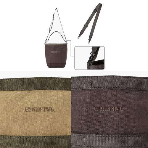 BRIEFING CANVAS BUCKET TOTE ブリーフィング キャンバスバケツトート トートバッグ キャンバス BRA261T10