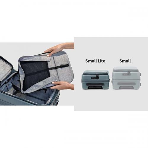 ロジェール キューボ スモール ライト LOJEL Cubo SMALL LITE 29-35L フロントオープン 機内持ち込み ファスナータイプ スーツケース 1-2泊用 拡張機能付き CUBO-SMALL LITE