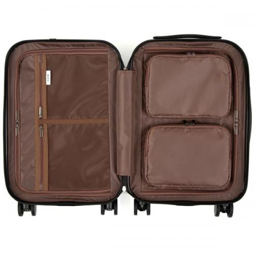 ACE フレットボード スーツケース (29L) フロントポケット付き ファスナータイプ キャスターストッパー機能 2～3泊用 外寸計112cm 機内持ち込みサイズ 05431