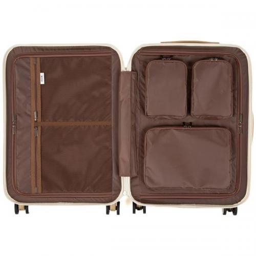 ACE フレットボード スーツケース (68L) ファスナータイプ キャスターストッパー機能 5～7泊用 外寸計151cm 手荷物預け入れサイズ 05433
