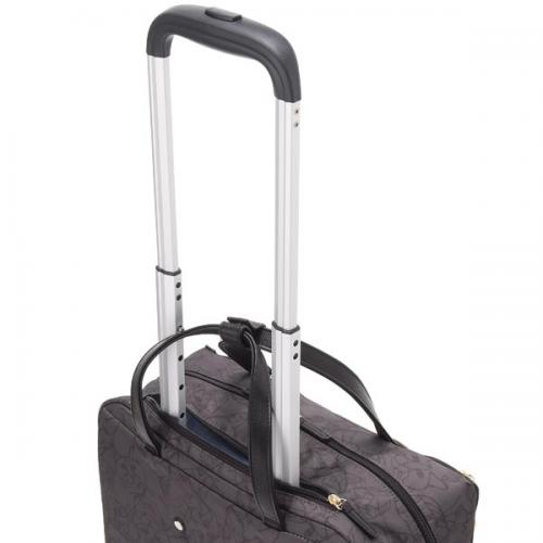 ace. /HAyU×ace. ユッカトローリー (33L) ネコ柄 ストッパー付き トロリーバッグ ソフトキャリー 2～3泊用 3辺合計113cm 機内持ち込みサイズ 17841