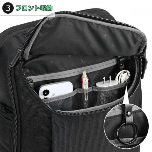 ace. デュアルポーズ2 大容量ビジネスリュック (20L/25L) A4収納 14インチPC対応 拡張付き 通勤 出張 エースジーン 19221