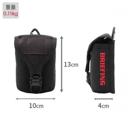 BRIEFING GOLF SCOPE BOX POUCH STD ブリーフィング ゴルフ スコープ ボックス ポーチ ケース マグネット式 計測器 収納 ギフト メンズ レディース BRG253G28