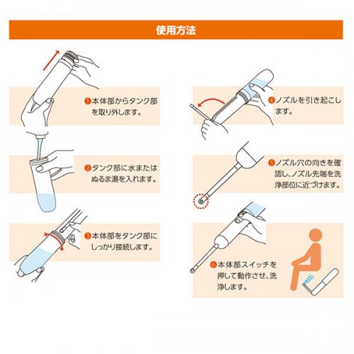 トラベルトイレシャワー 電動式 MBK-TW02 携帯用 おしり洗浄機 電動 旅行 防災 お尻洗浄 介護 便利 快適 海外旅行 携帯トイレ 出張 トラベルグッズ 旅行用品